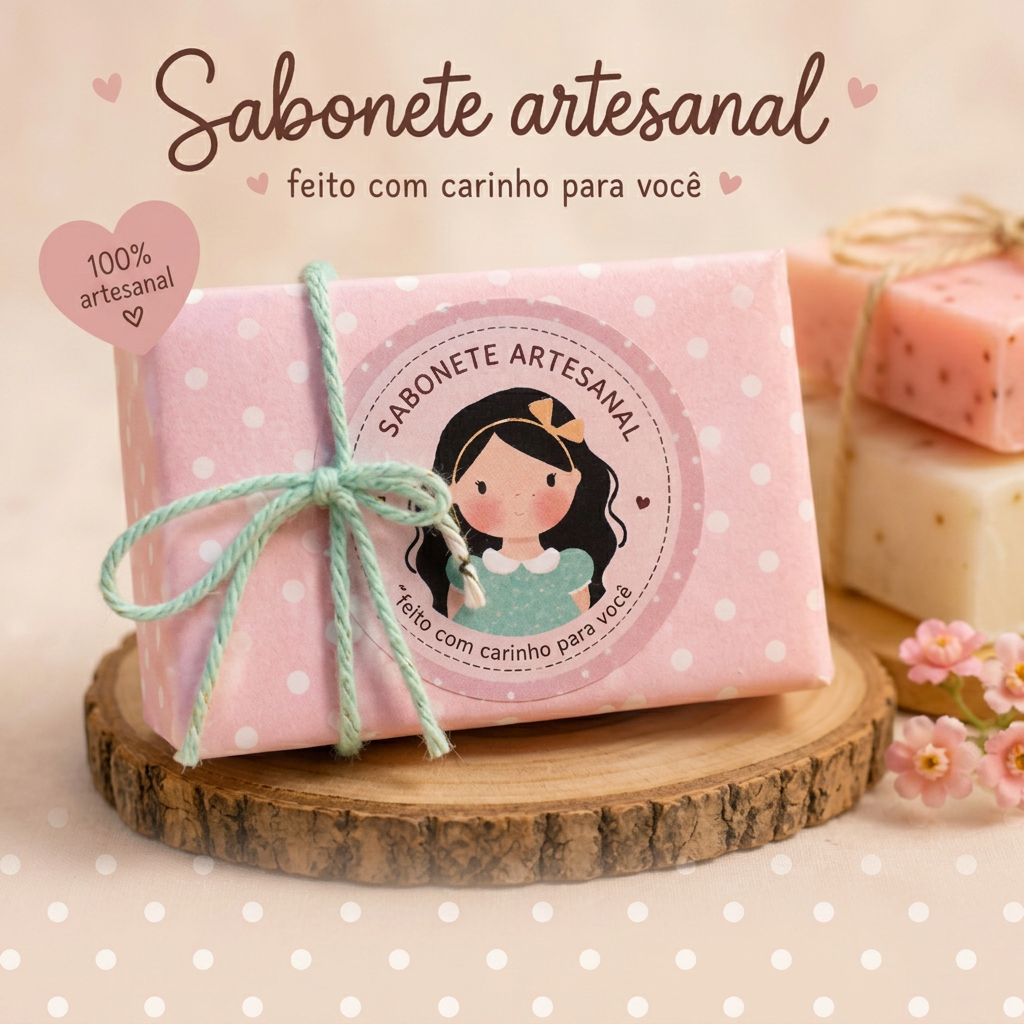 Sabonete artesanal Lêdarteira